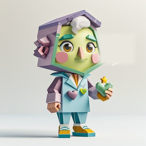 夢見がちな内気な人のキャラクター